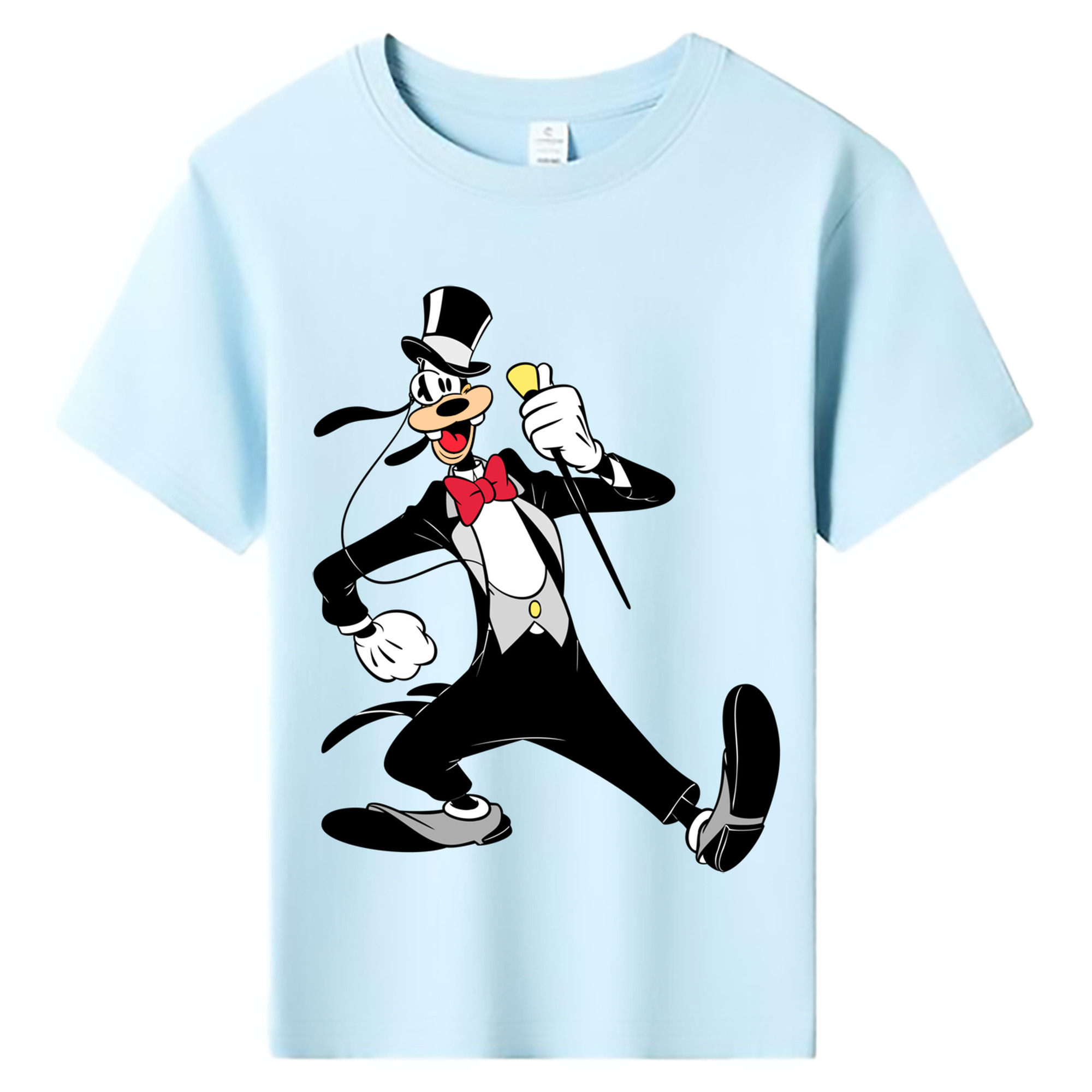 ミッキーマウス Mickey Mouse 綿100％キッズTシャツ（フロントプリント）